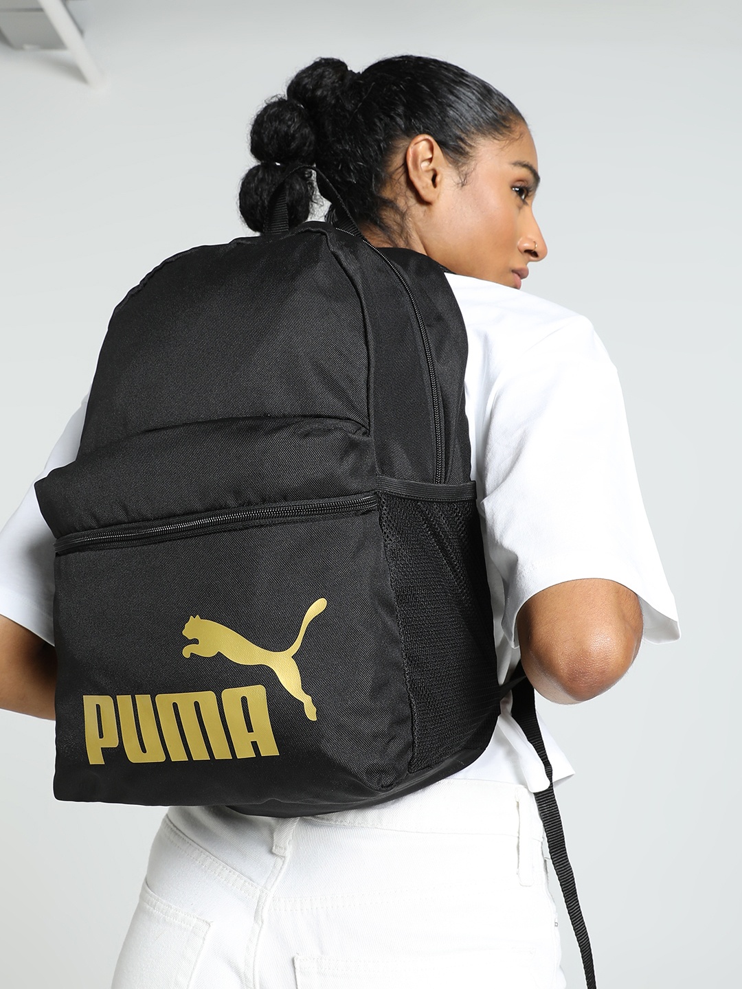 

Puma Unisex Phase Brand Logo Backpack, Black