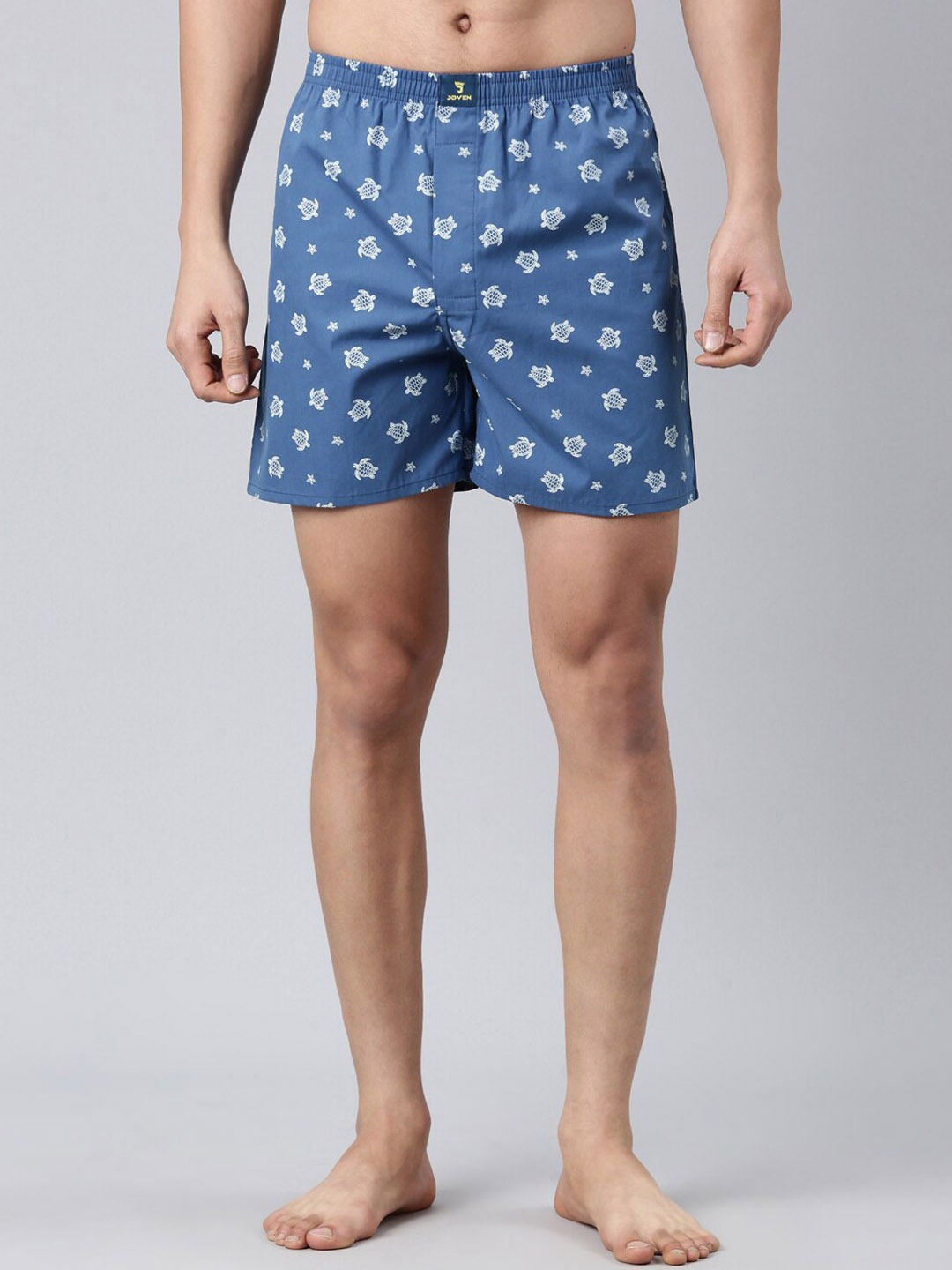 

Joven Printed Pure Cotton Boxer JB1P-TO, Blue