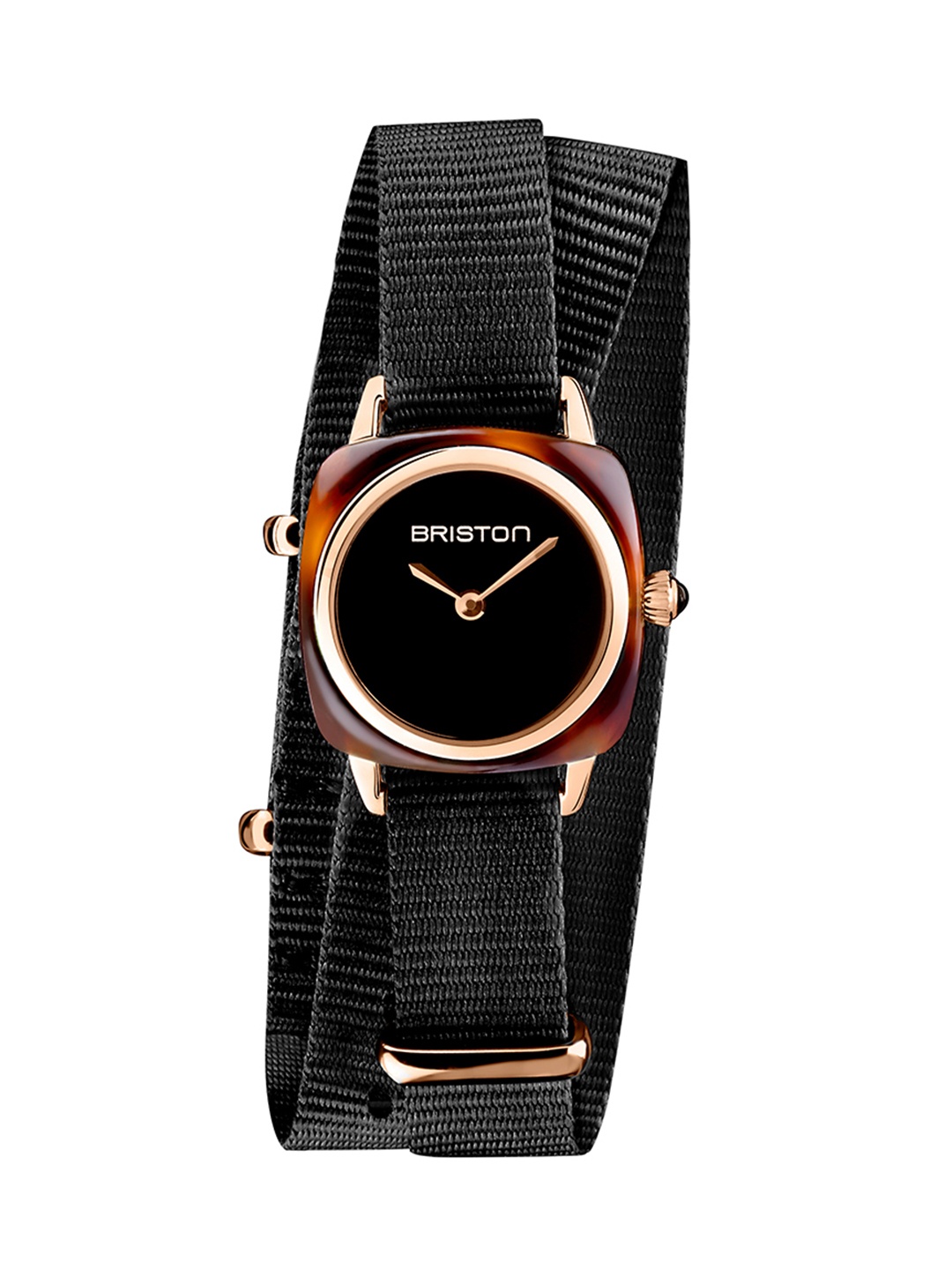 

BRISTON Women Brass Dial & Bracelet Style Straps Analogue Multi Function Watch, Black