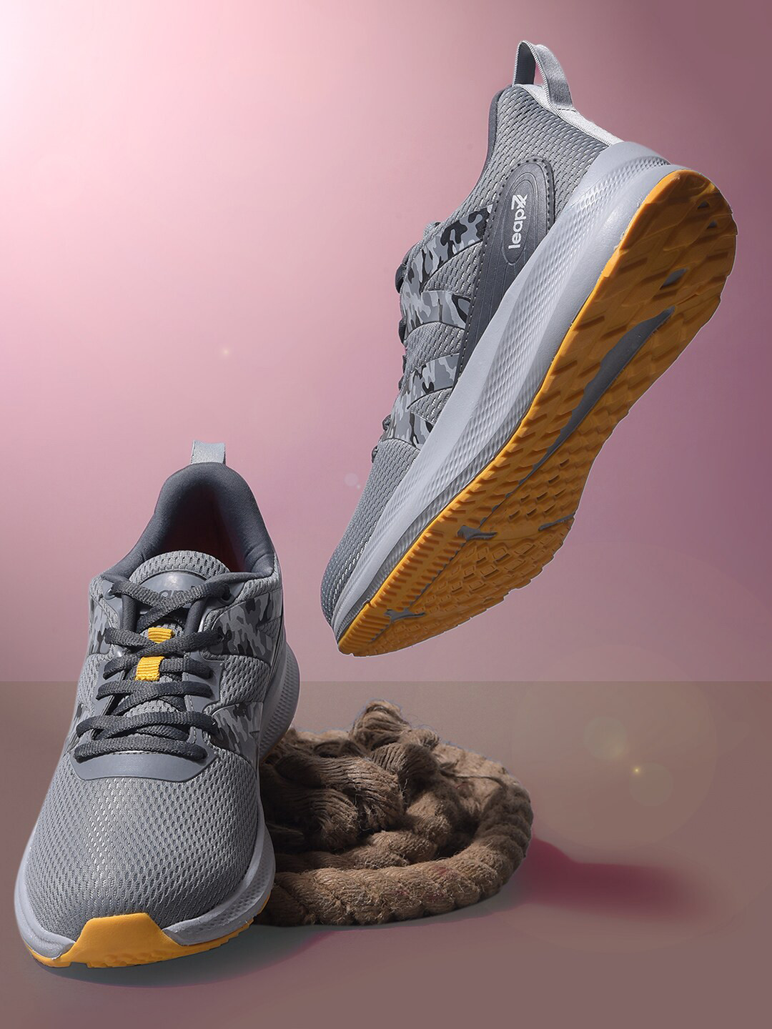 

Liberty Men Mesh Running Shoes, Grey
