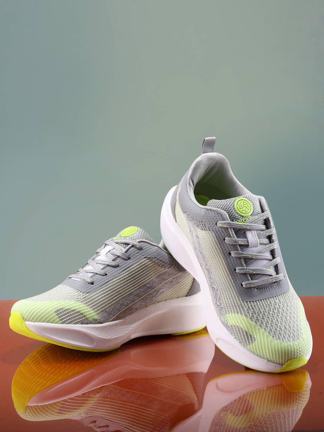 

bacca bucci Men Mesh Running Shoes, Grey