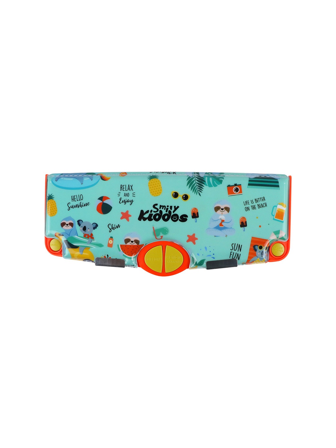 

Smily Kiddos Printed Pen Cases, Green