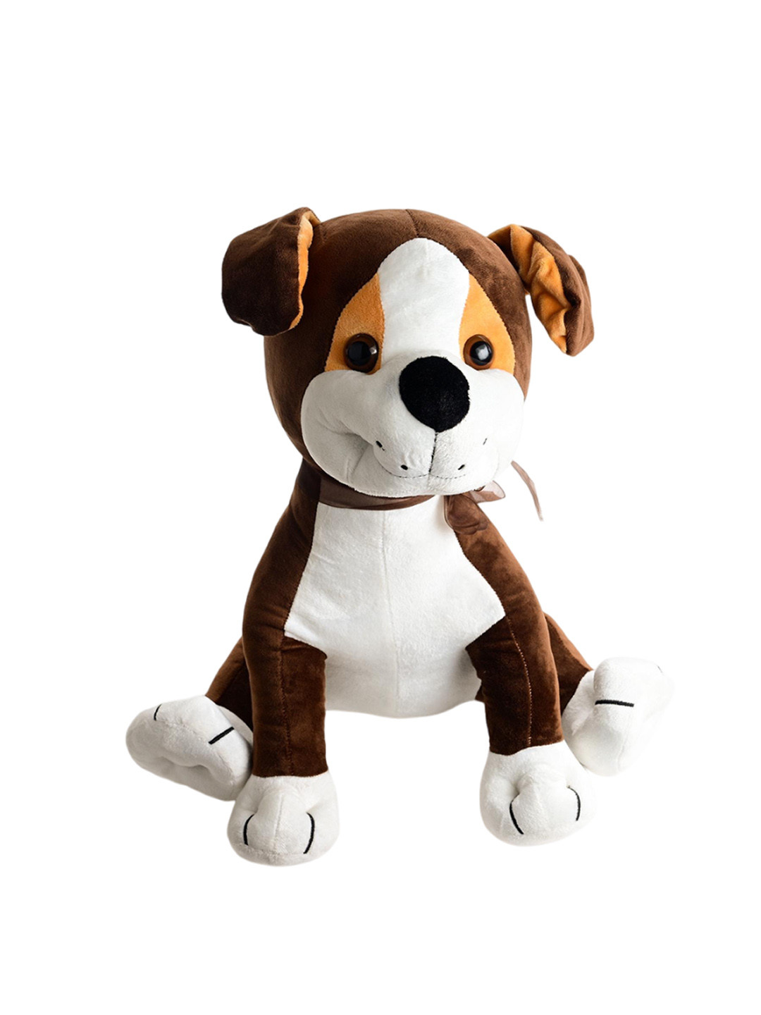 

Soft Buddies Kids Bull Dog Plush Soft Toy, Brown