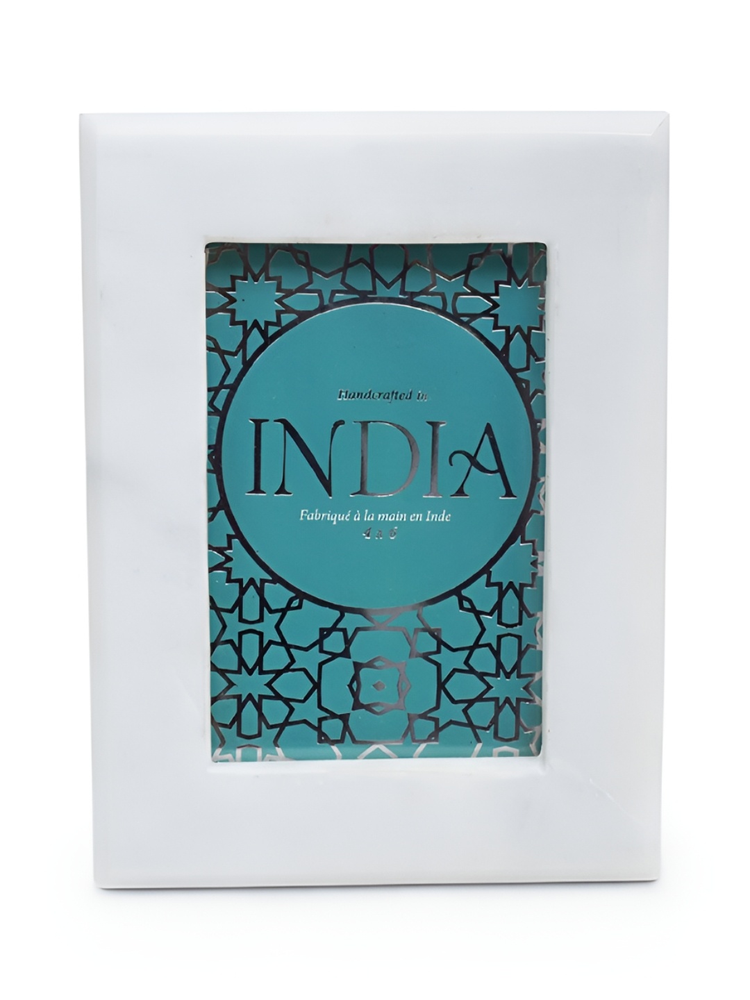 

CASA DECOR White Marble Table Photo Frame