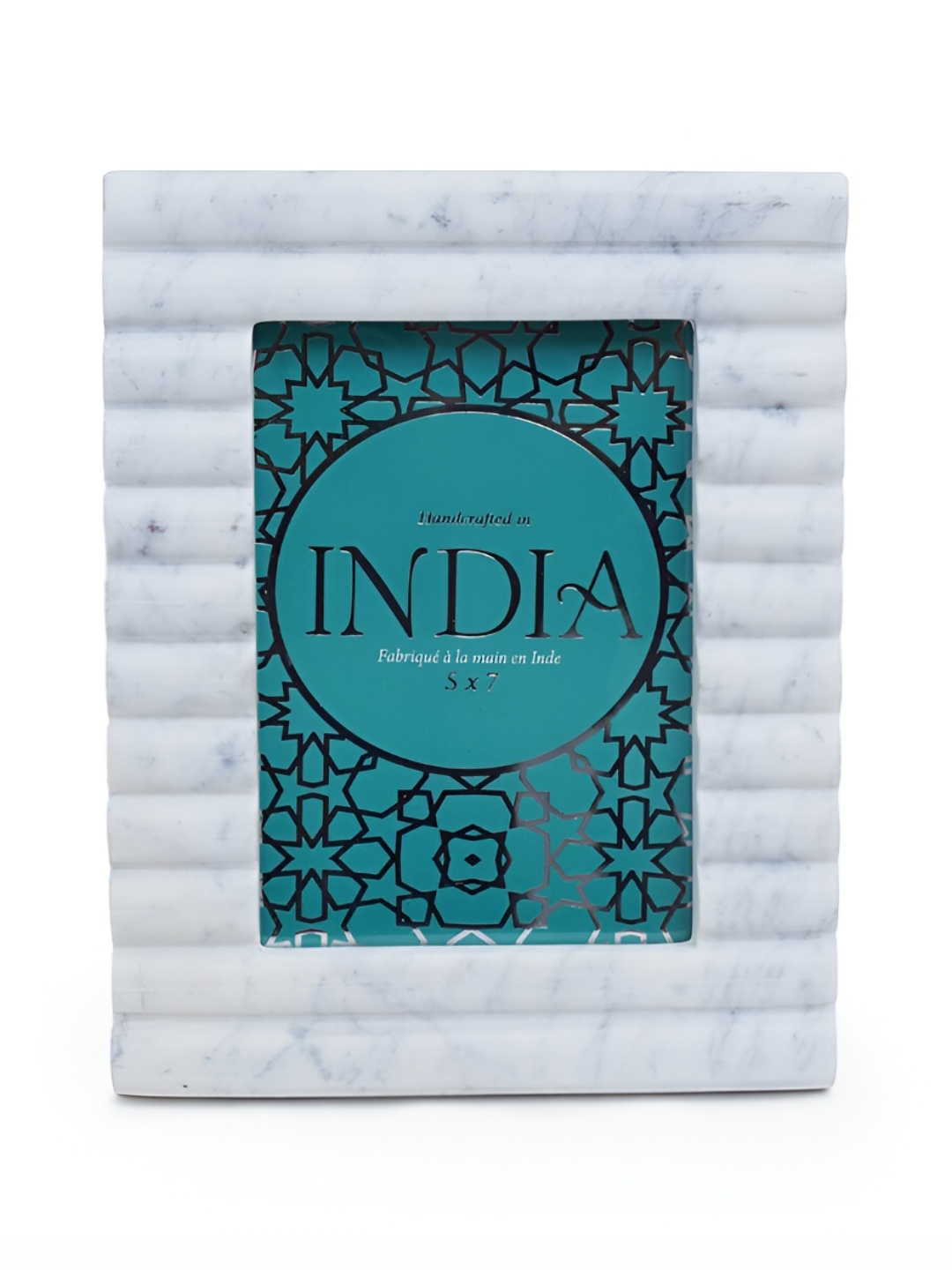 

CASA DECOR White Table Photo Frame