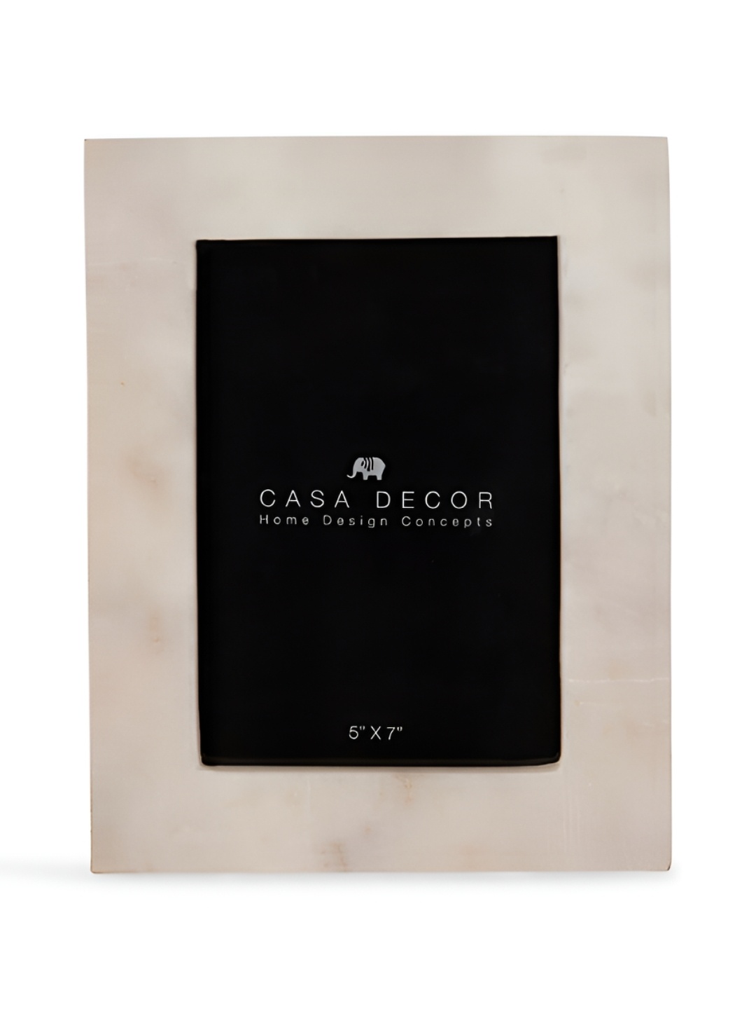 

CASA DECOR White Marble Table Photo Frame