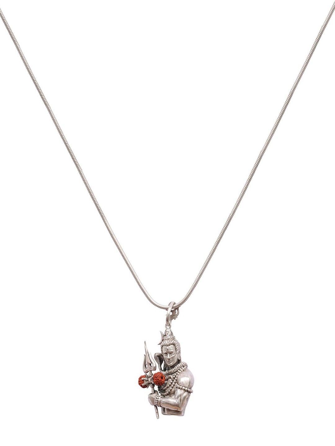

Unniyarcha Unisex Silver-Plated Contemporary Pendants with Chains