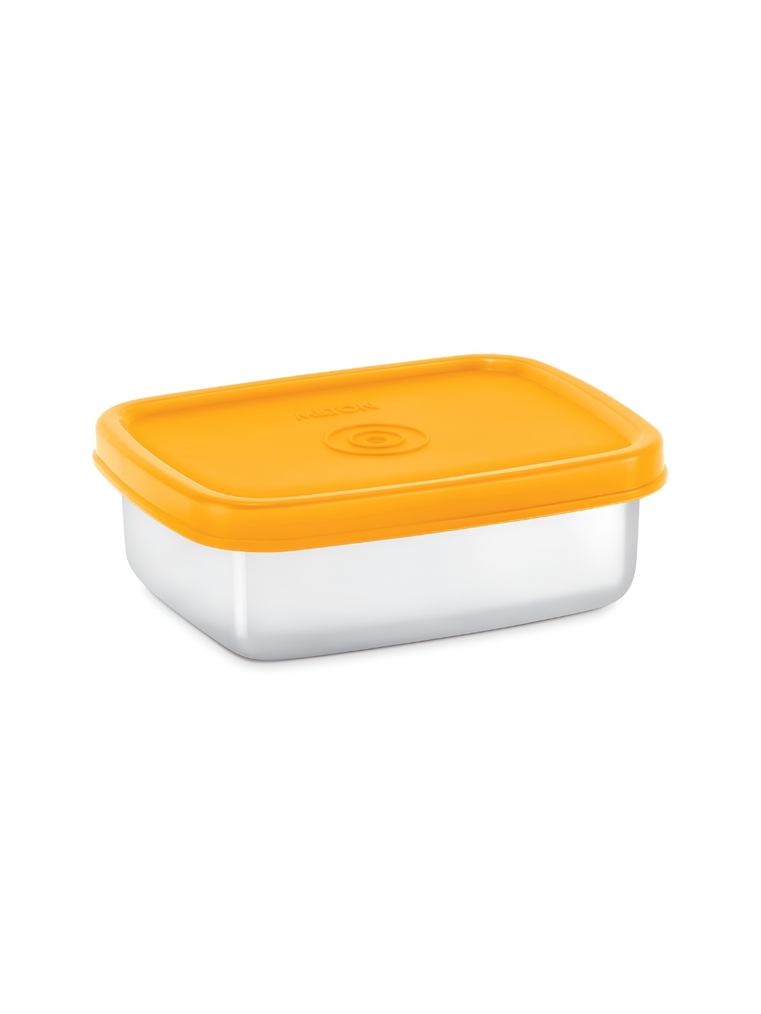 

Milton Steel Pro Rectangular 400 Yellow Stainless Steel Container 425 ml
