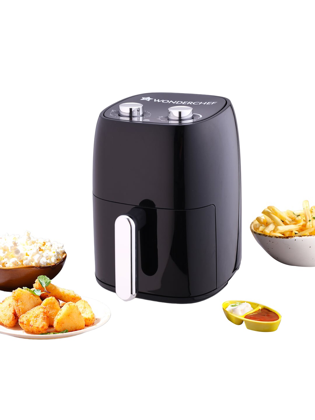 

Wonderchef NEO Black 1500W Air Fryer 4.5 L