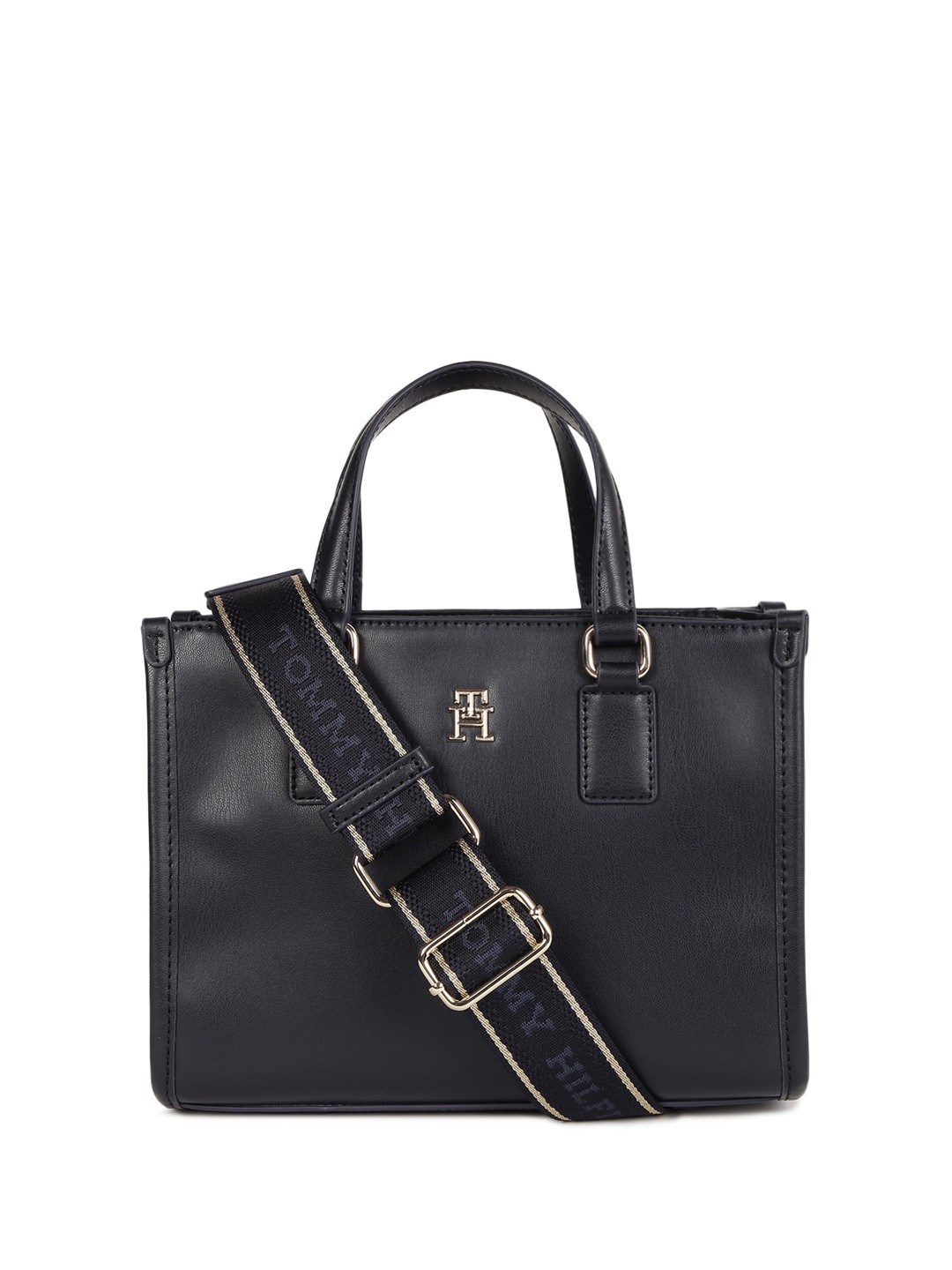 

Tommy Hilfiger Women Structured Handheld Bag, Blue