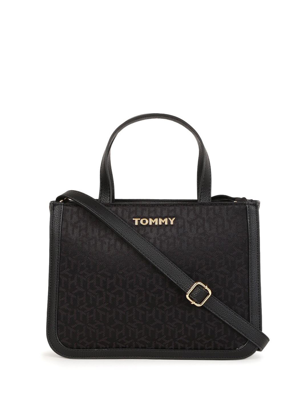

Tommy Hilfiger Structured Handheld Bag, Black