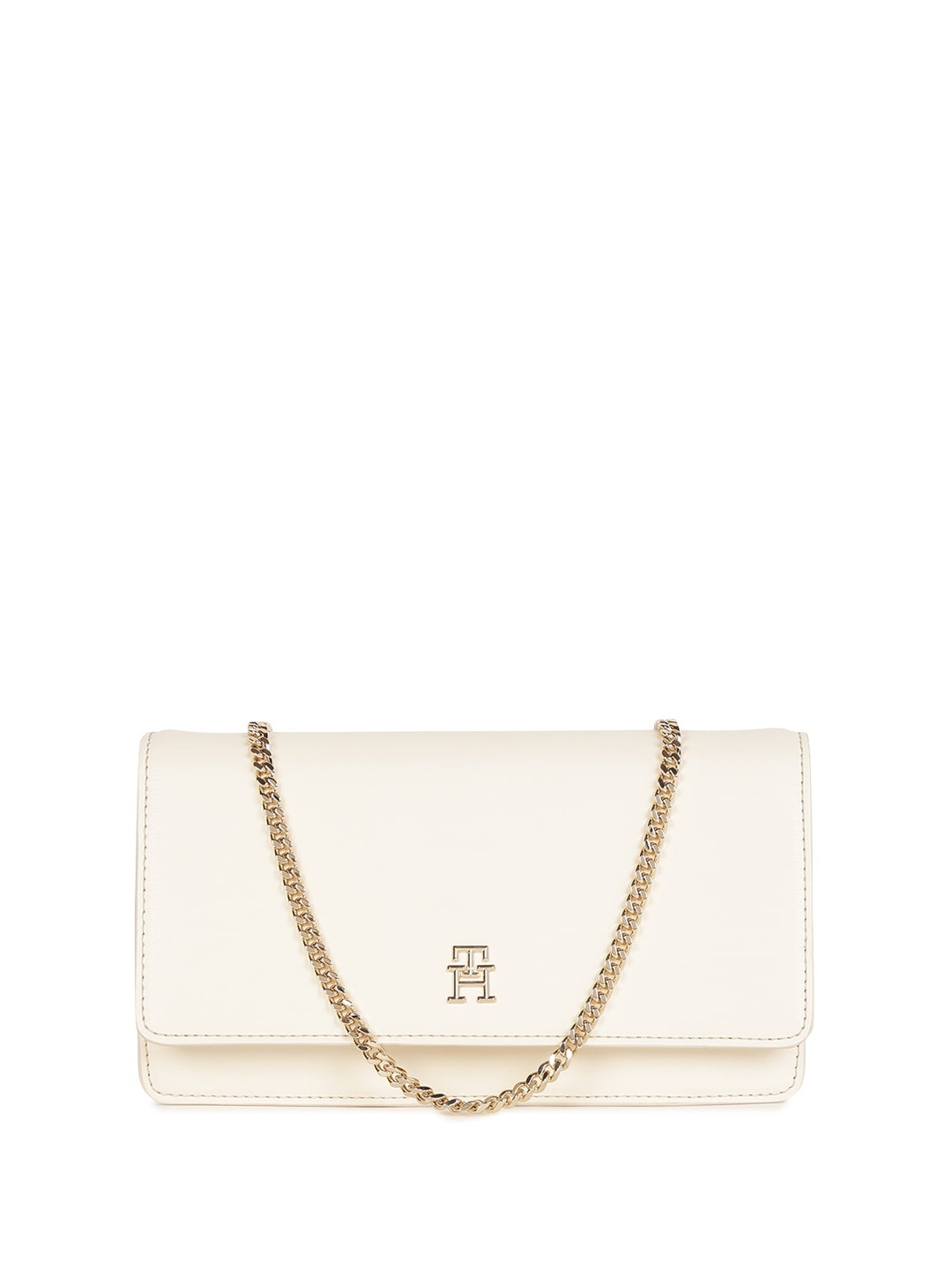 

Tommy Hilfiger Structured Sling Bag, Beige