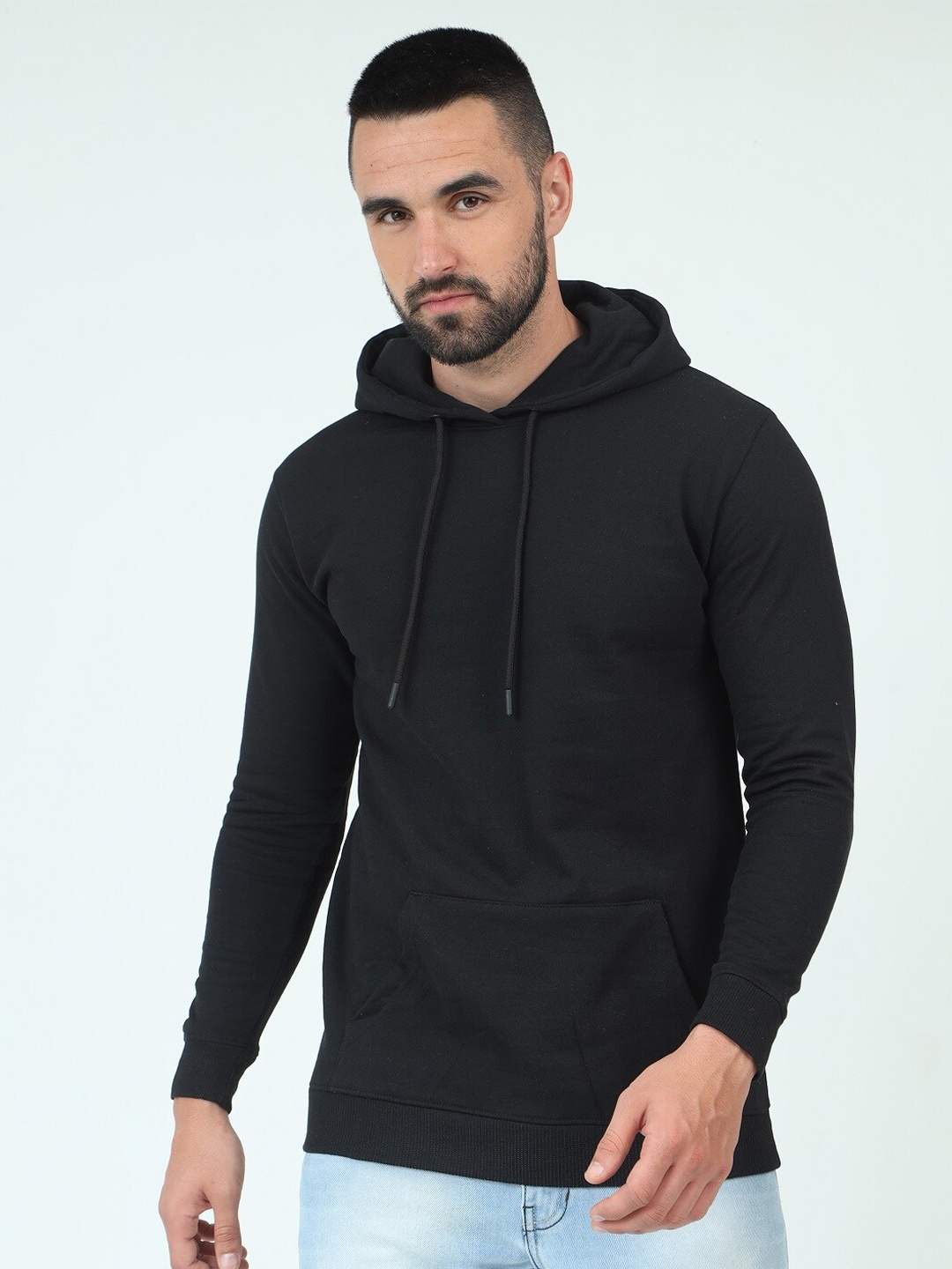

ecott Hooded Fleece Sweatshirt, Black