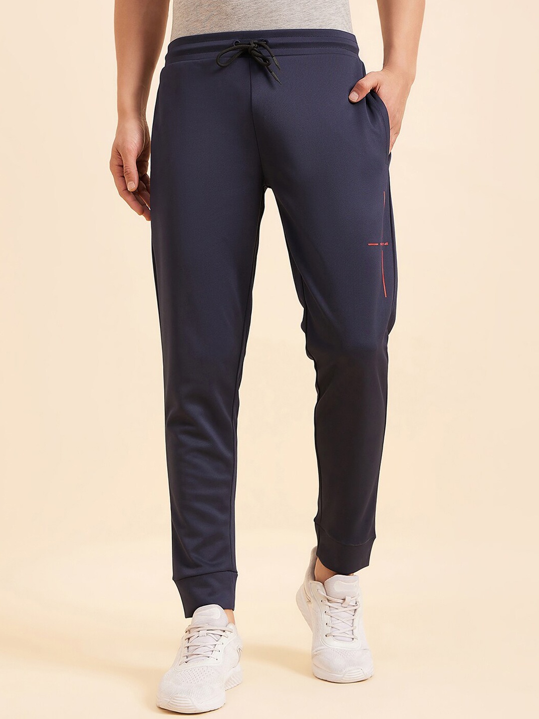

Sweet Dreams Men Navy Blue Mid-Rise Joggers