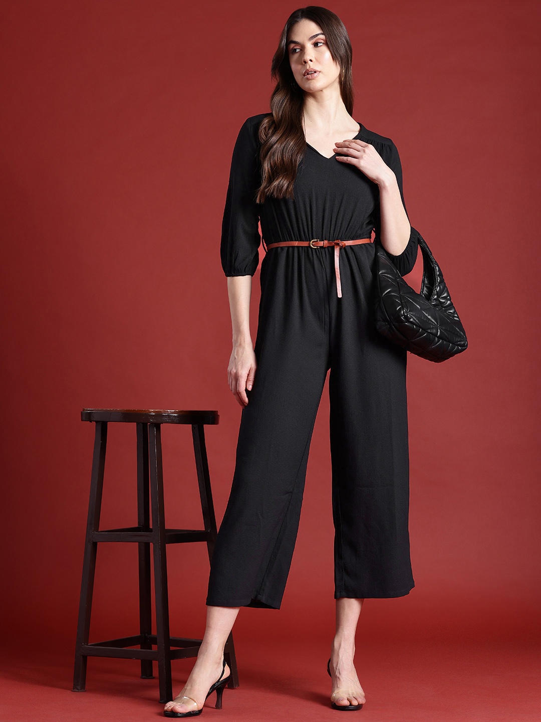 

all about you Basic Jumpsuit, Black