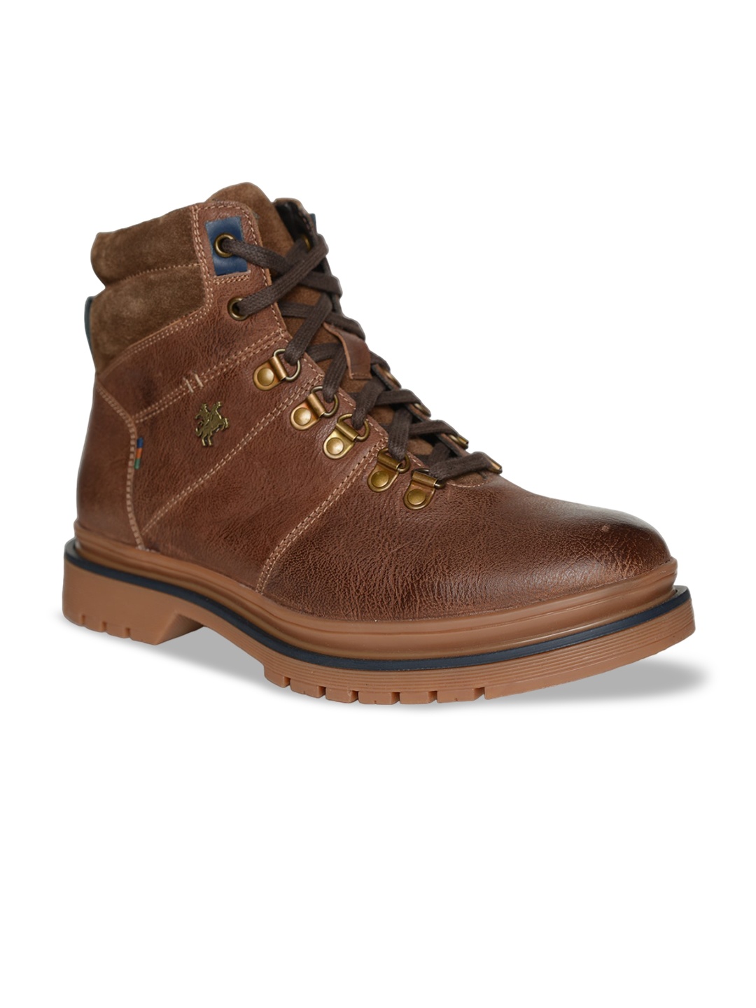 

Buckaroo BOBBER Men Mid-Top Leather Regular Boots, Tan