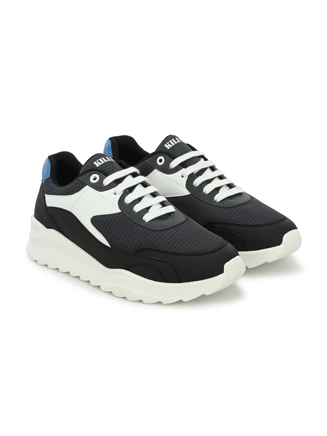 

Killer Men Round Toe Sneakers, Black