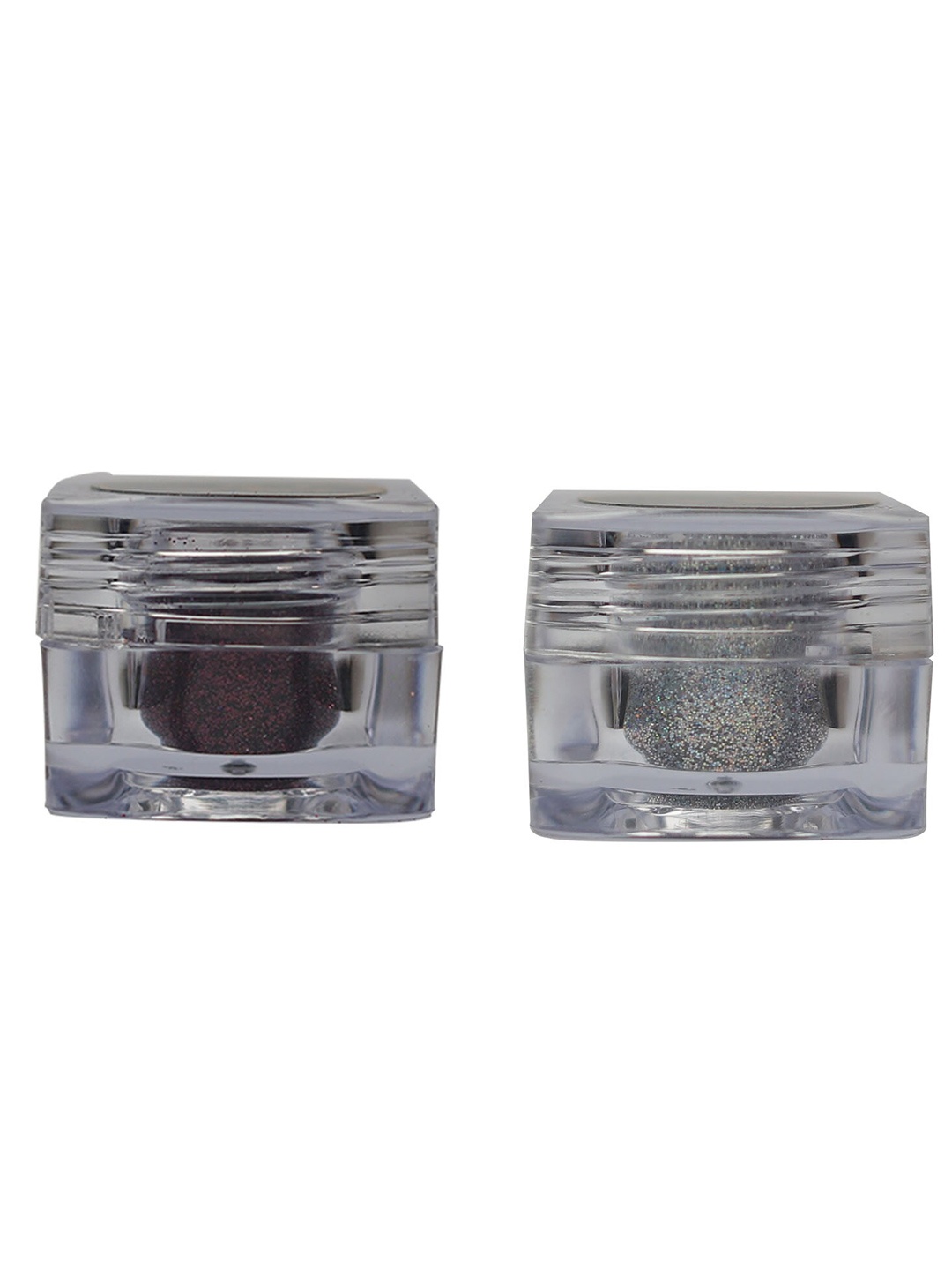 

Veoni BELLE 2-Pcs Holographic HD Glitter Eyeshadow - 5g Each - Wine & Diamond Starlit, Purple