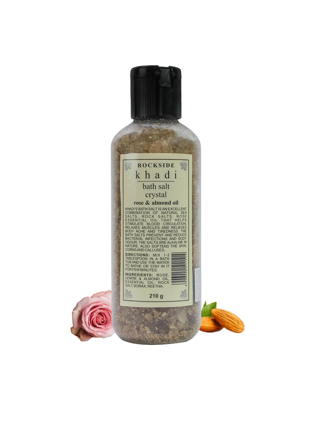 

ROCKSIDE KHADI 2-Pcs Bath Salt Crystal - 210g Each, Brown