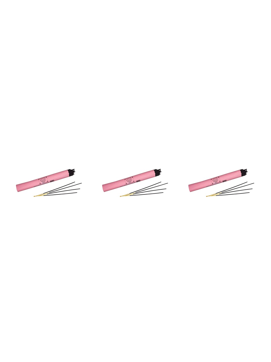 

ROCKSIDE KHADI Set Of 3 Aggarbatti Rose, Black