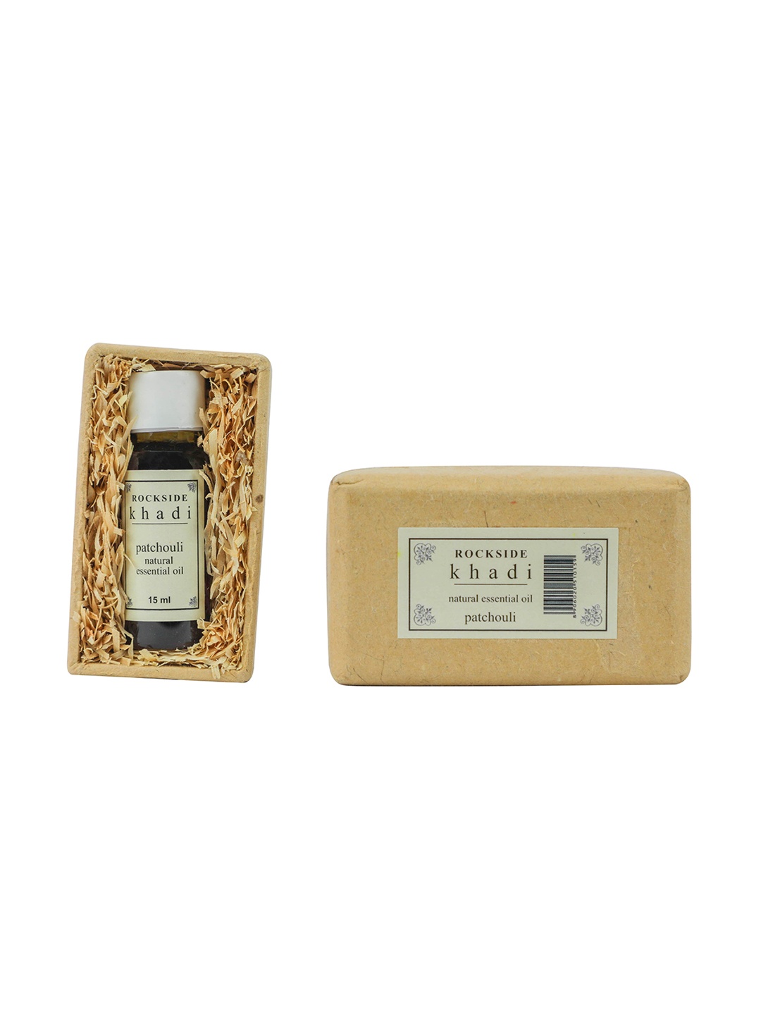 

ROCKSIDE KHADI Patchouli Natural Essential Oil - 15ml, Brown