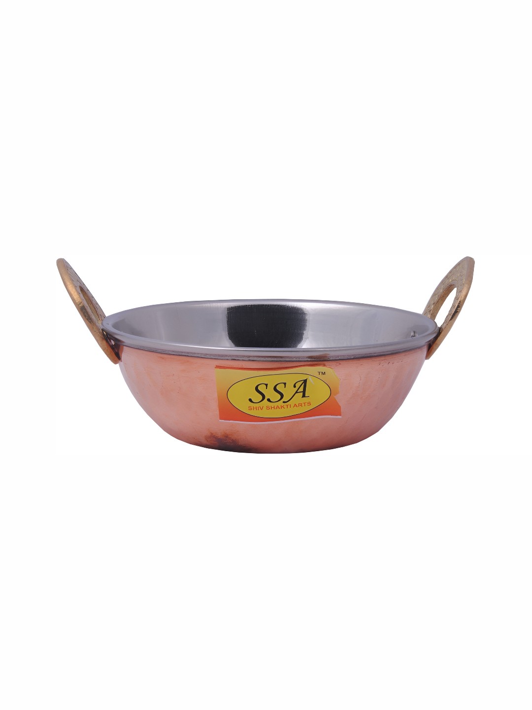 

Shivshakti Arts Copper-Toned Textured Copper Kadhai