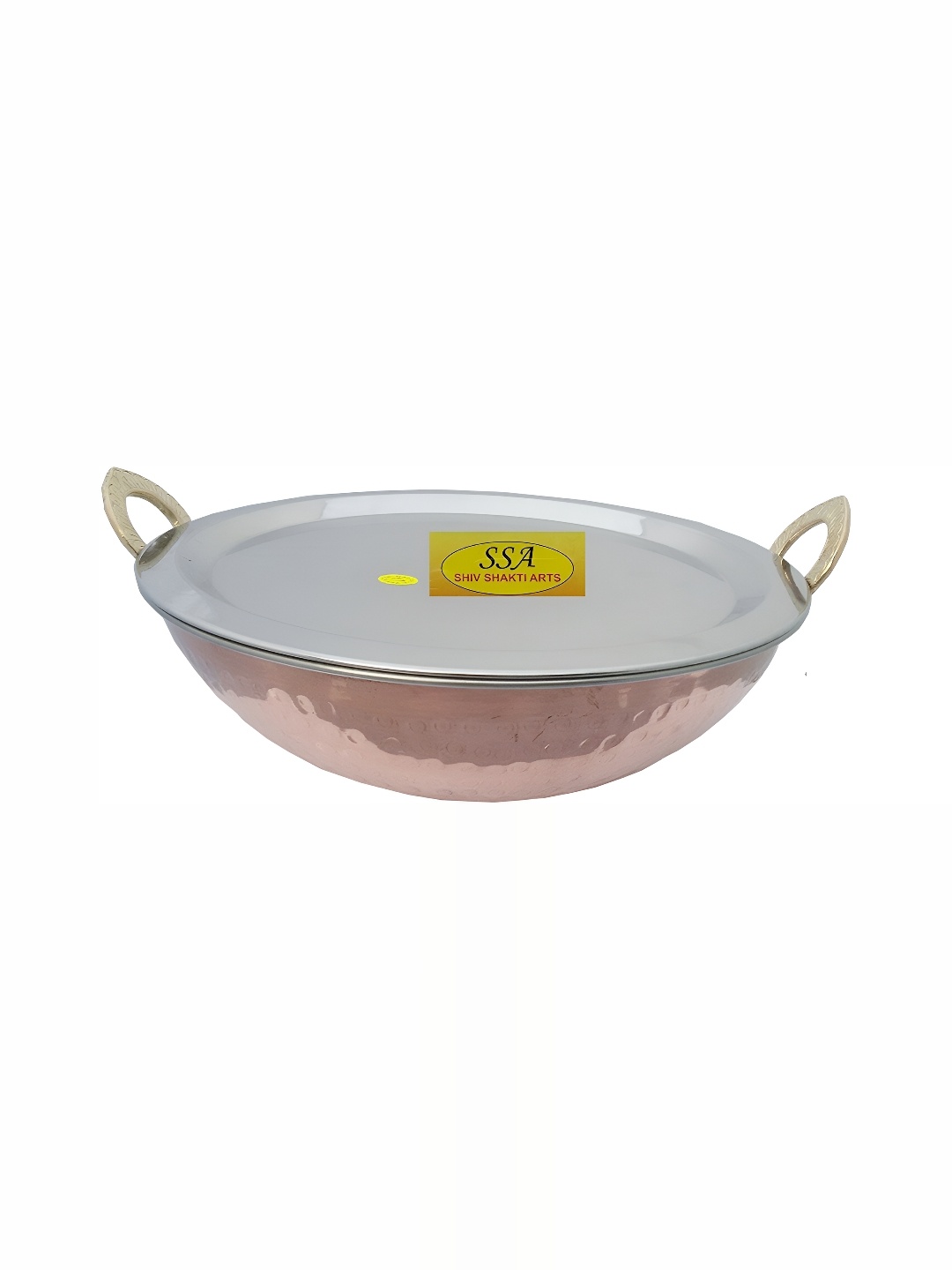 

Shivshakti Arts Brown Copper Kadai