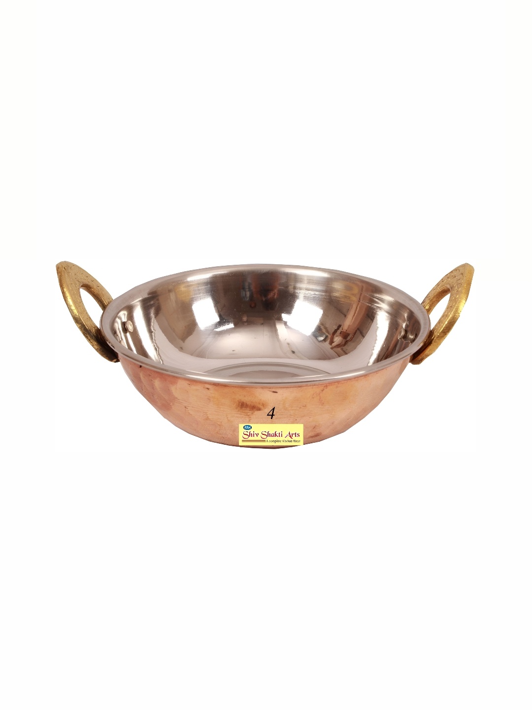 

Shivshakti Arts Brown Copper kadai