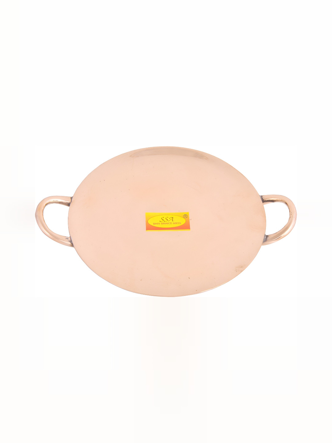 

Shivshakti Arts Yellow Bronze Kansa Tawa Pan