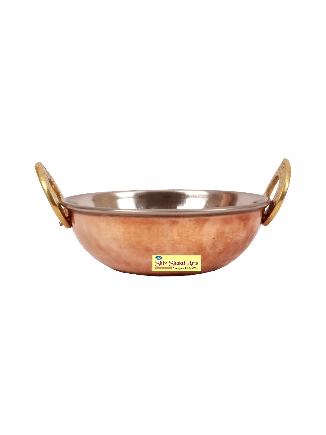

Shivshakti Arts Brown Copper Kadhai