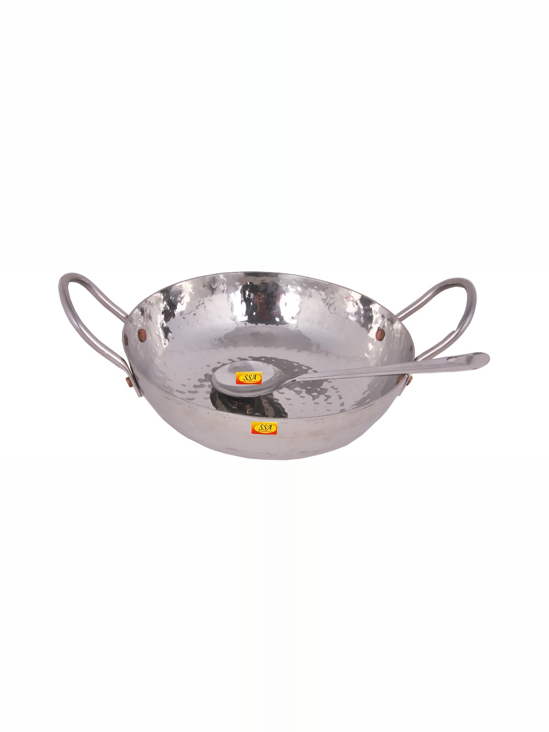 

Shivshakti Arts Stainless Steel Kadhai