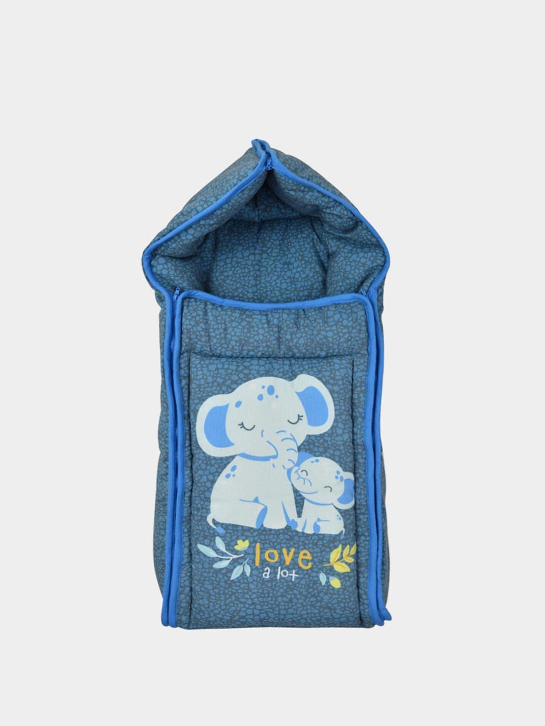 

TIDY SLEEP Kids Graphic Printed Cotton Baby Sleeping Bag, Navy blue