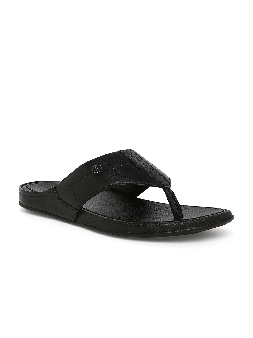 

Buckaroo Men Leather Comfort Sandals, Black