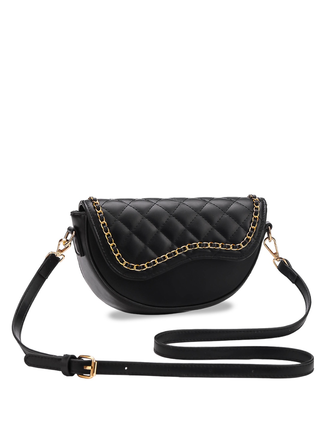 

Diva Dale Textured Miniature Sling Bag, Black