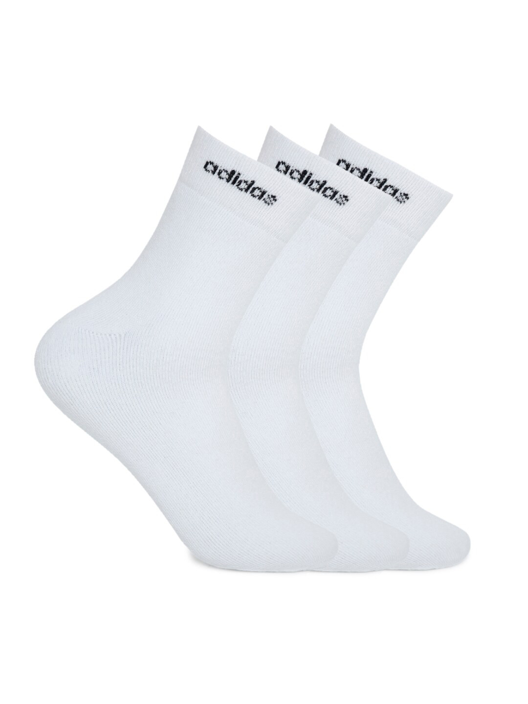 

ADIDAS Men Pack of 3 Ankle-Length Socks, White