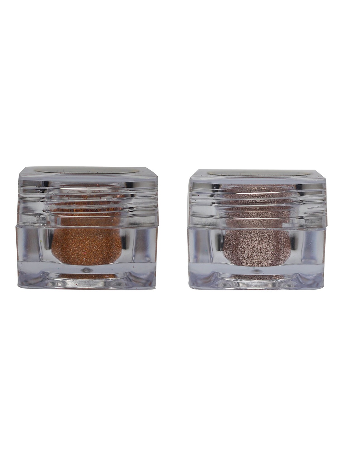 

Veoni BELLE Set of 2 HD Holographic Glitter Eyeshadow 5 g each - Orange & Rose Gold