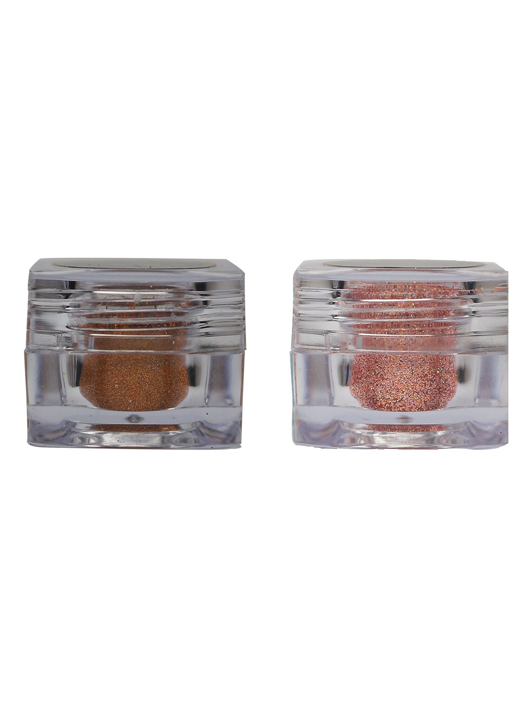 

Veoni BELLE Set of 2 HD Holographic Glitter Eyeshadow 5 g each - Orange & Peach