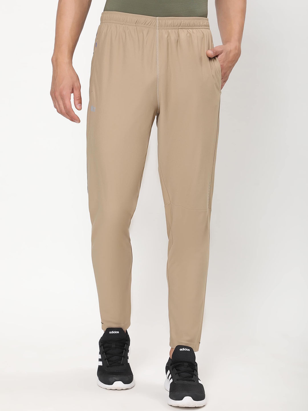 

DIDA Men Dry Fit Breathable Sports Track Pants, Beige