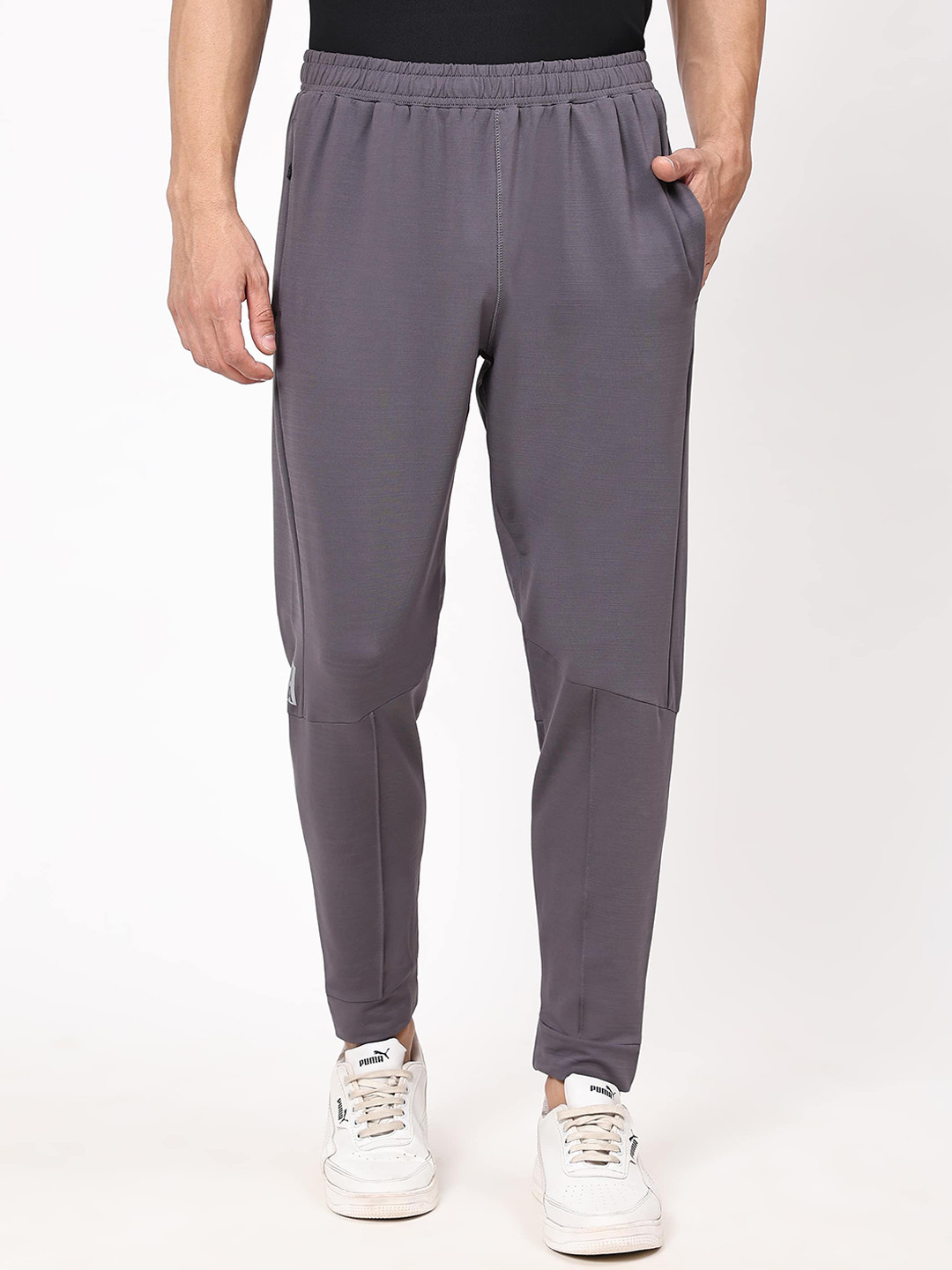 

DIDA Men Dry Fit Comfort Fit Track Pants, Grey
