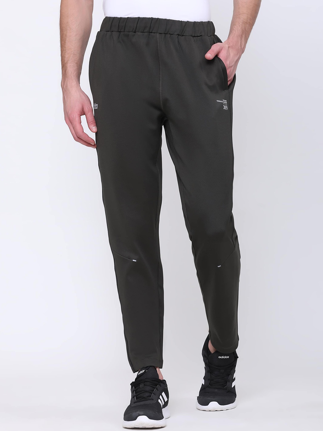 

DIDA Men Dry Fit Comfort Fit Track Pants, Olive