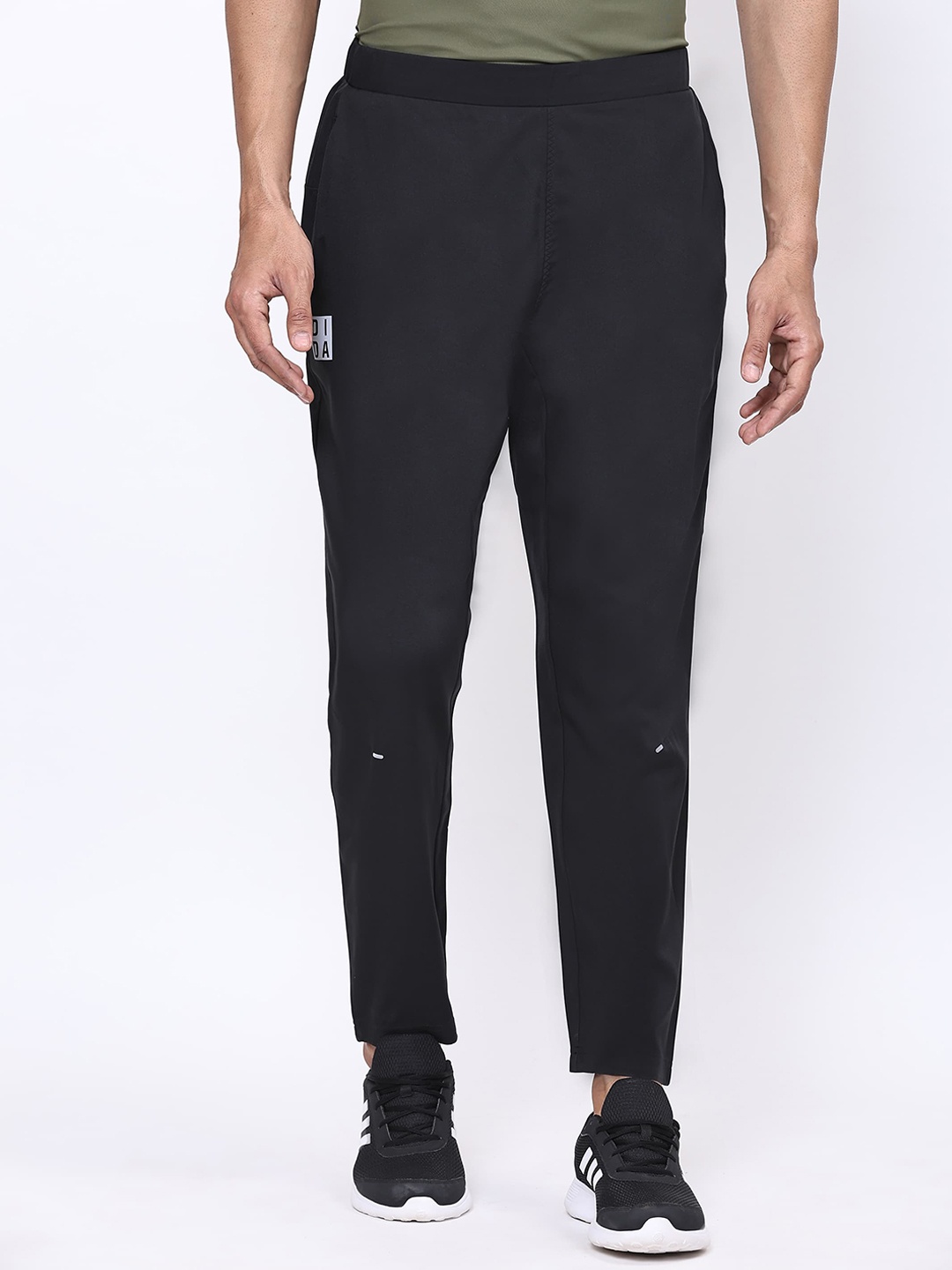 

DIDA Men Dry Fit Comfort Fit Track Pants, Black