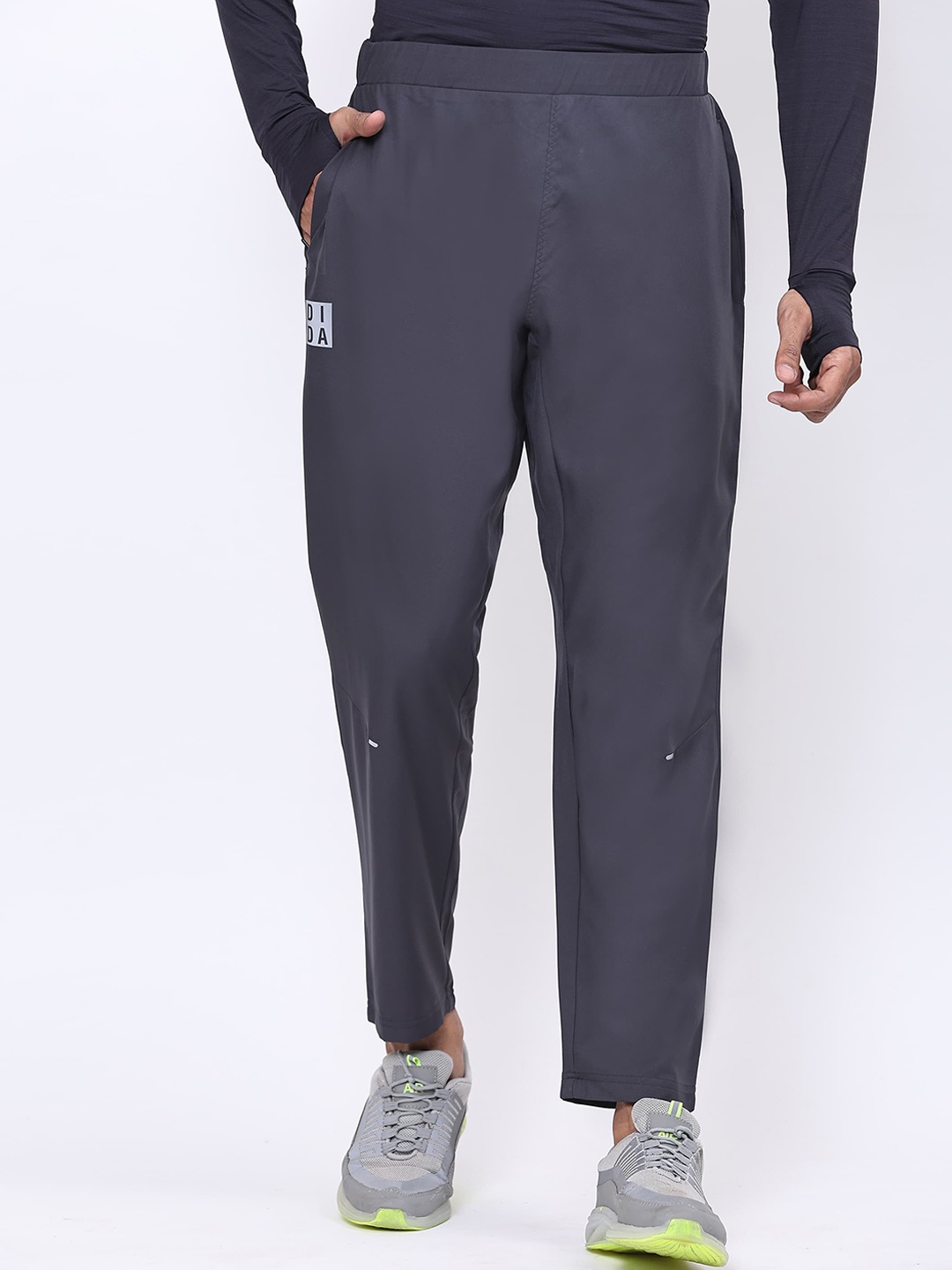 

DIDA Men Dry Fit Comfort-Fit Track Pants, Charcoal