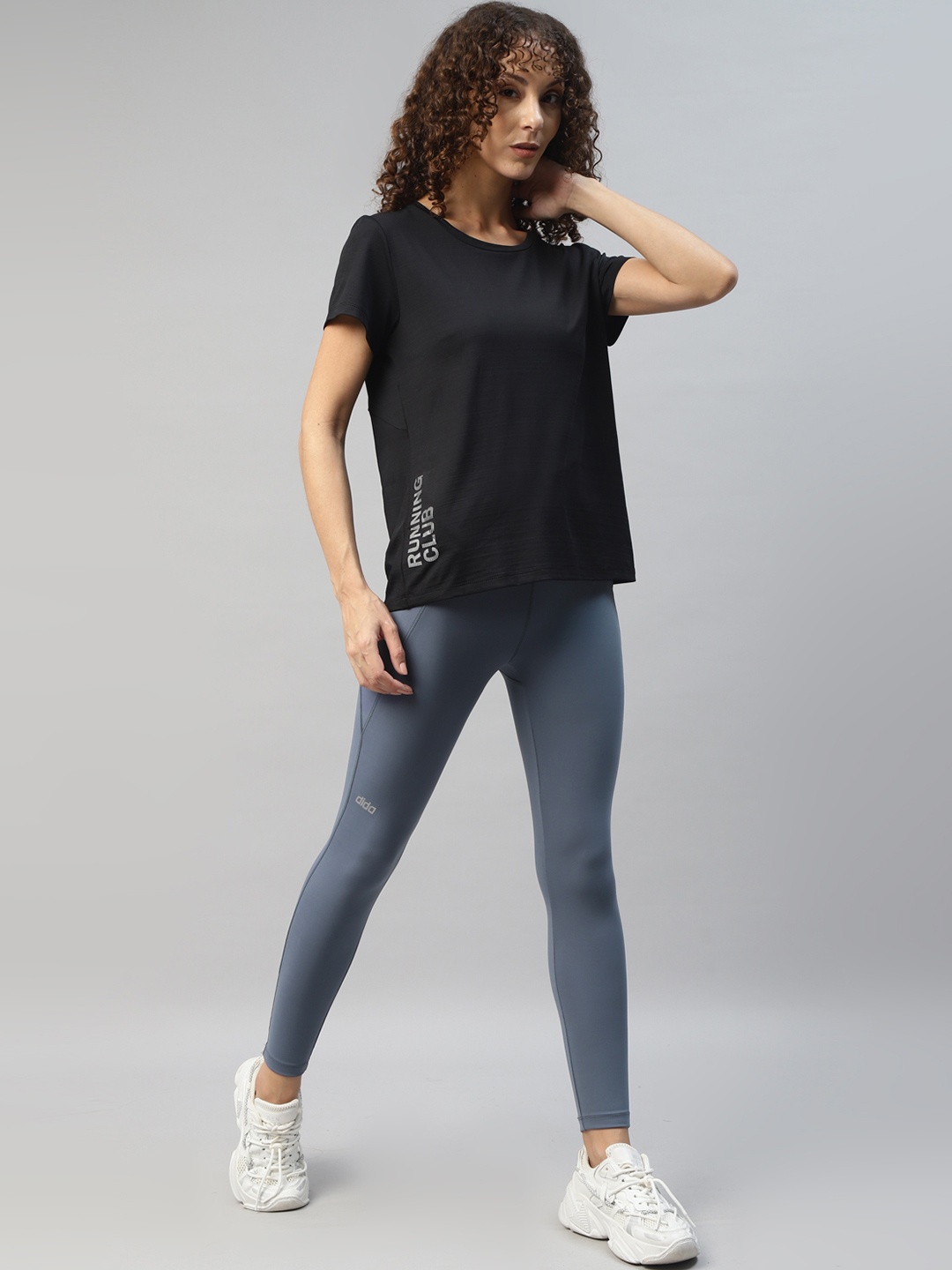 

DIDA Dry Fit High Waist Tights, Grey