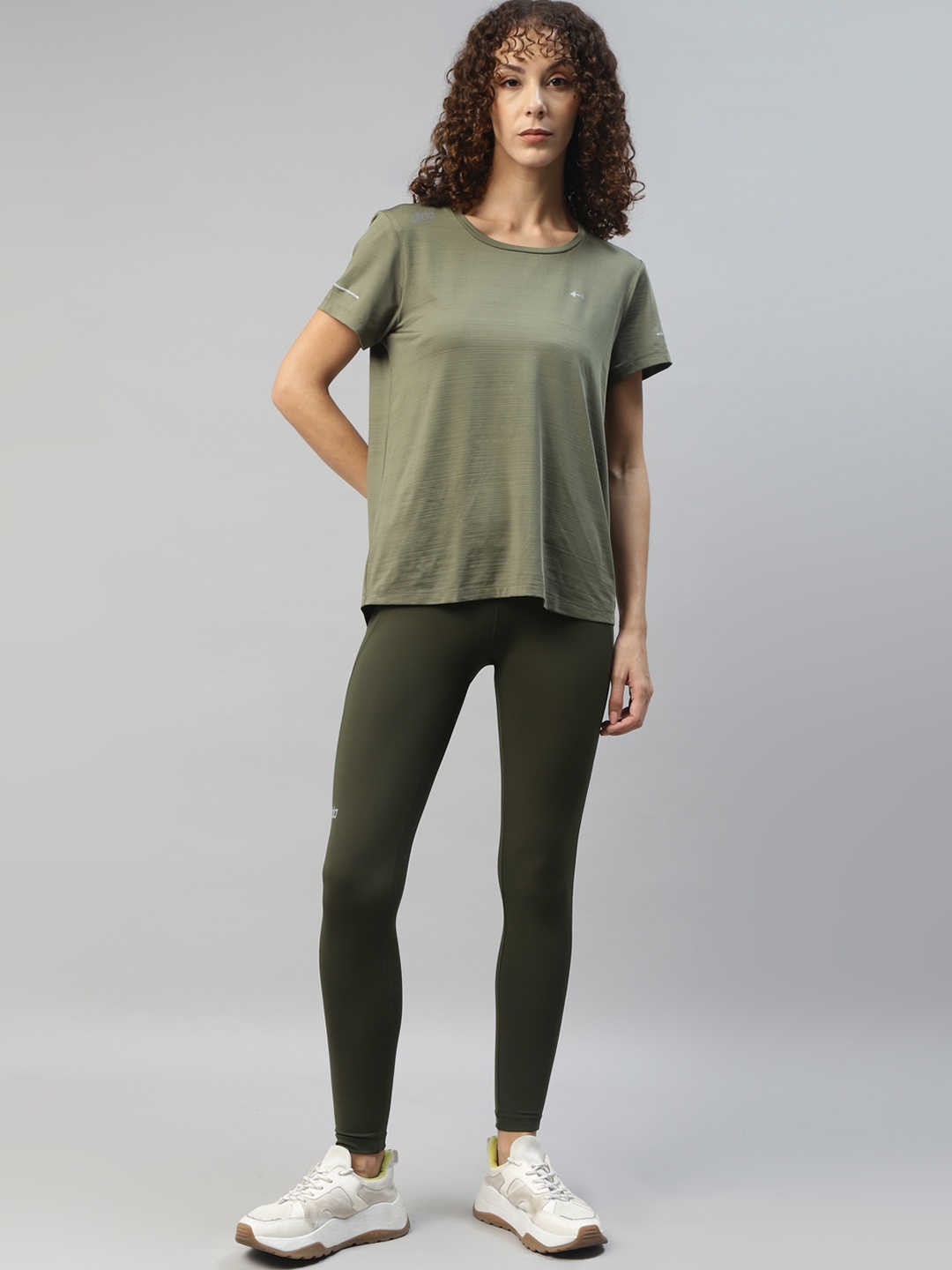 

DIDA Dry Fit High Waist Tights, Green