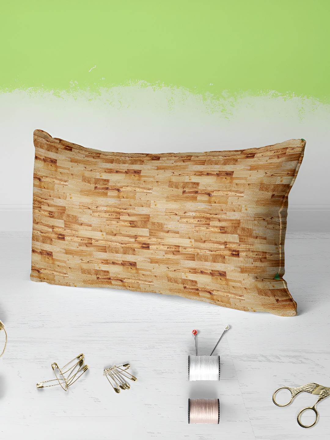 

ArtzFolio Brown 2 Pieces Rectangle Pillow Covers
