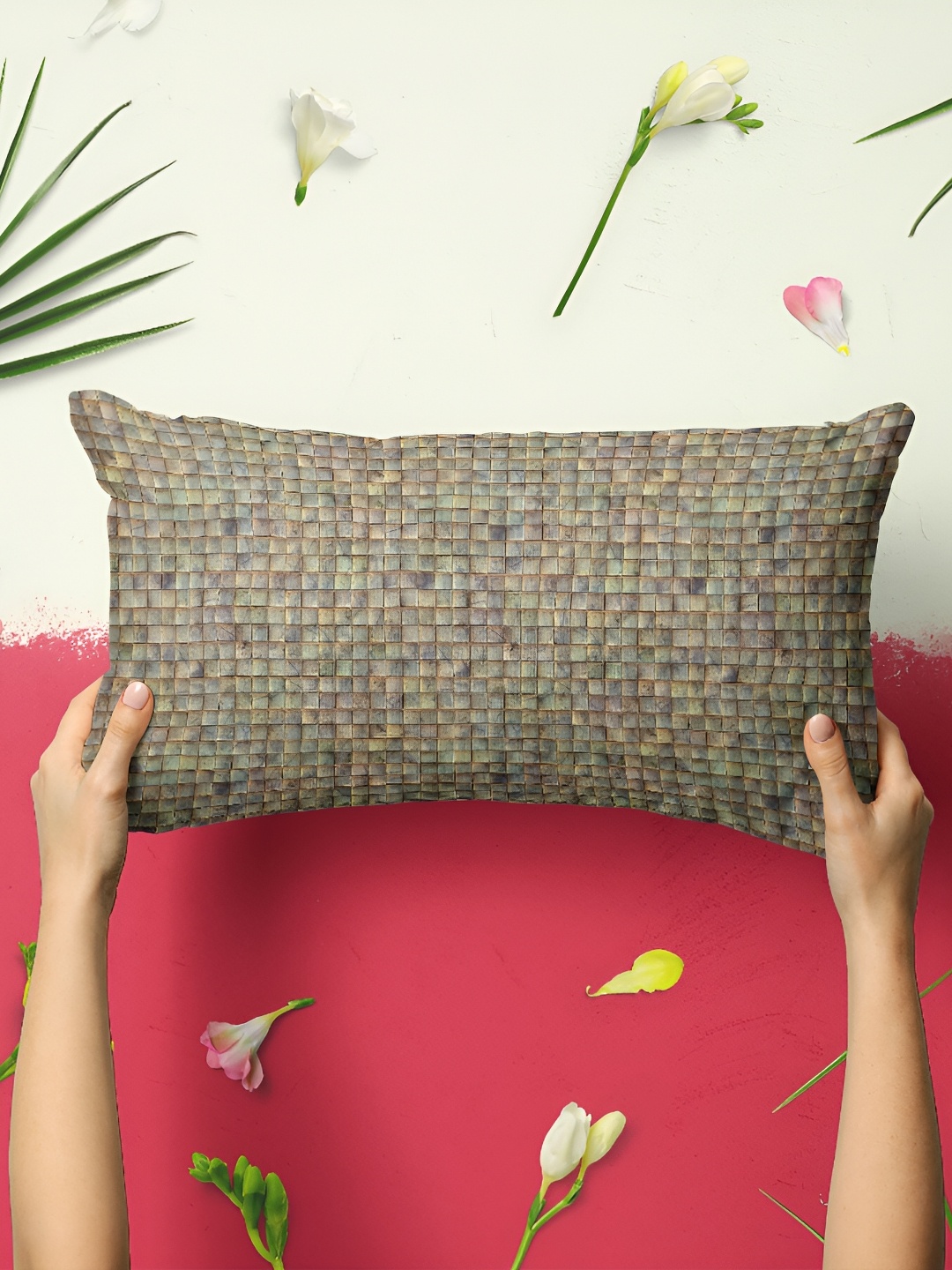 

ArtzFolio Brown 2 Pieces Printed Rectangle Pillow Covers