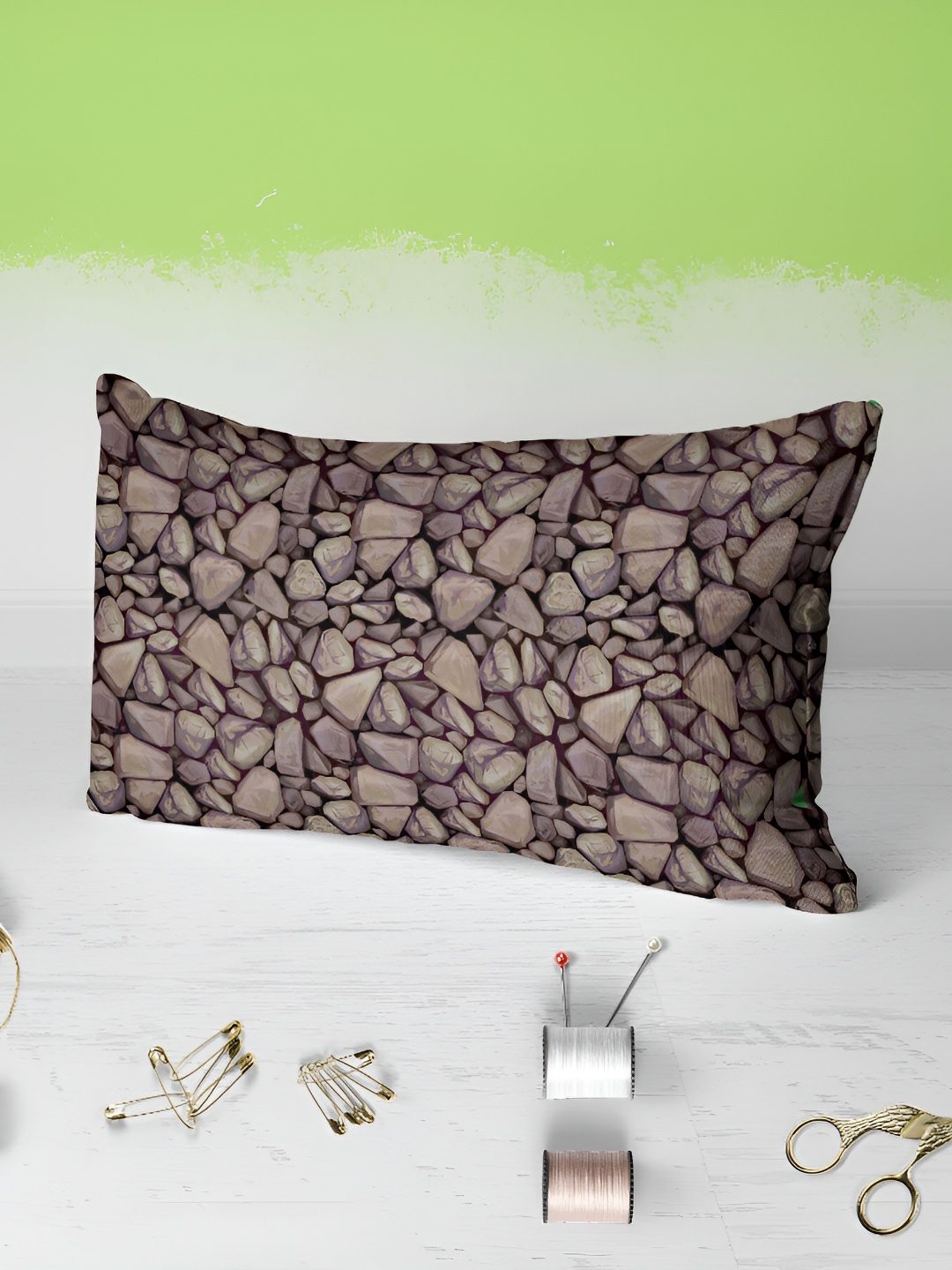 

ArtzFolio Brown 2 Pieces Velvet Rectangle Pillow Covers