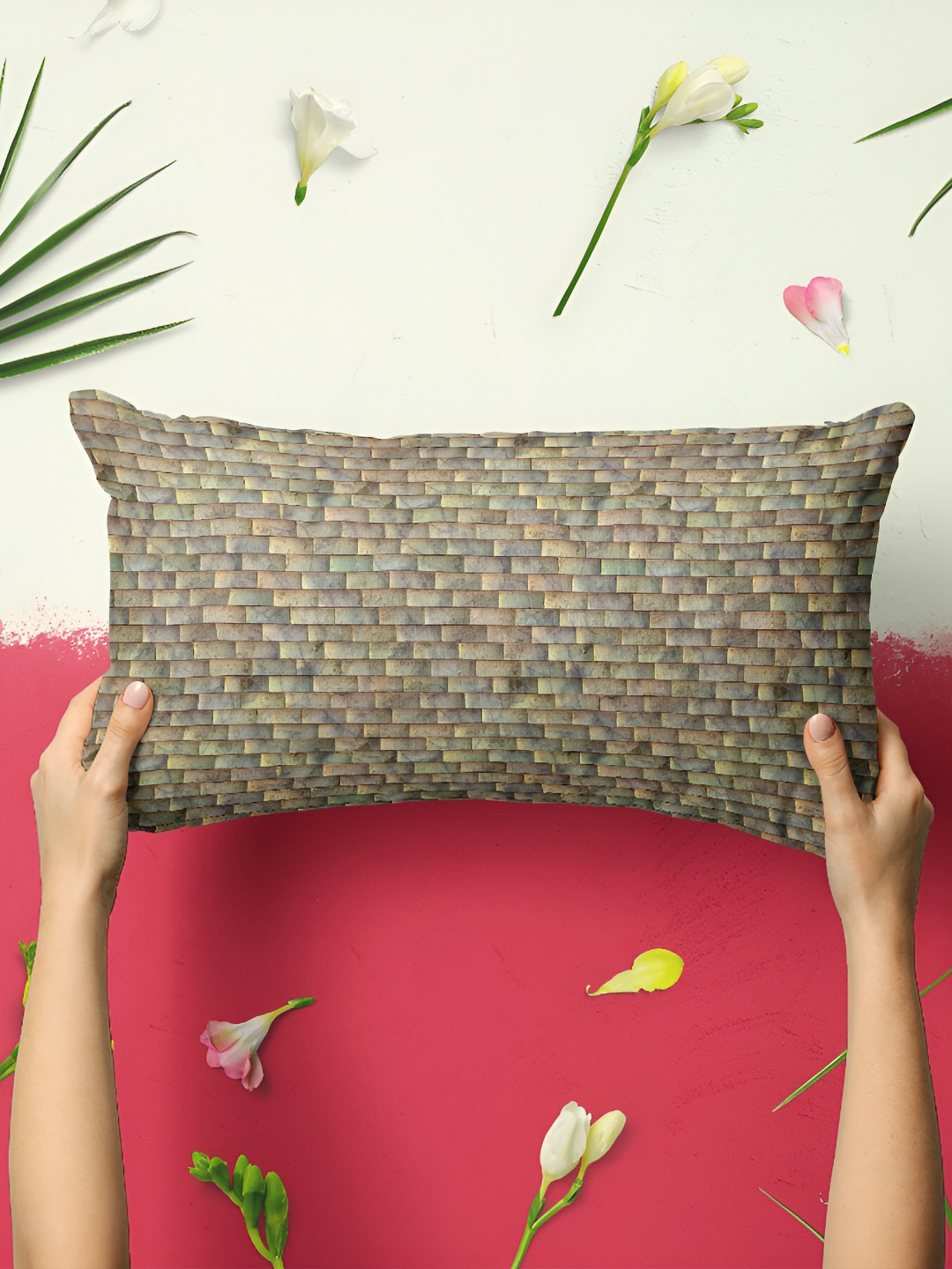 

ArtzFolio Grey 2 Pieces Abstract Rectangle Pillow Covers