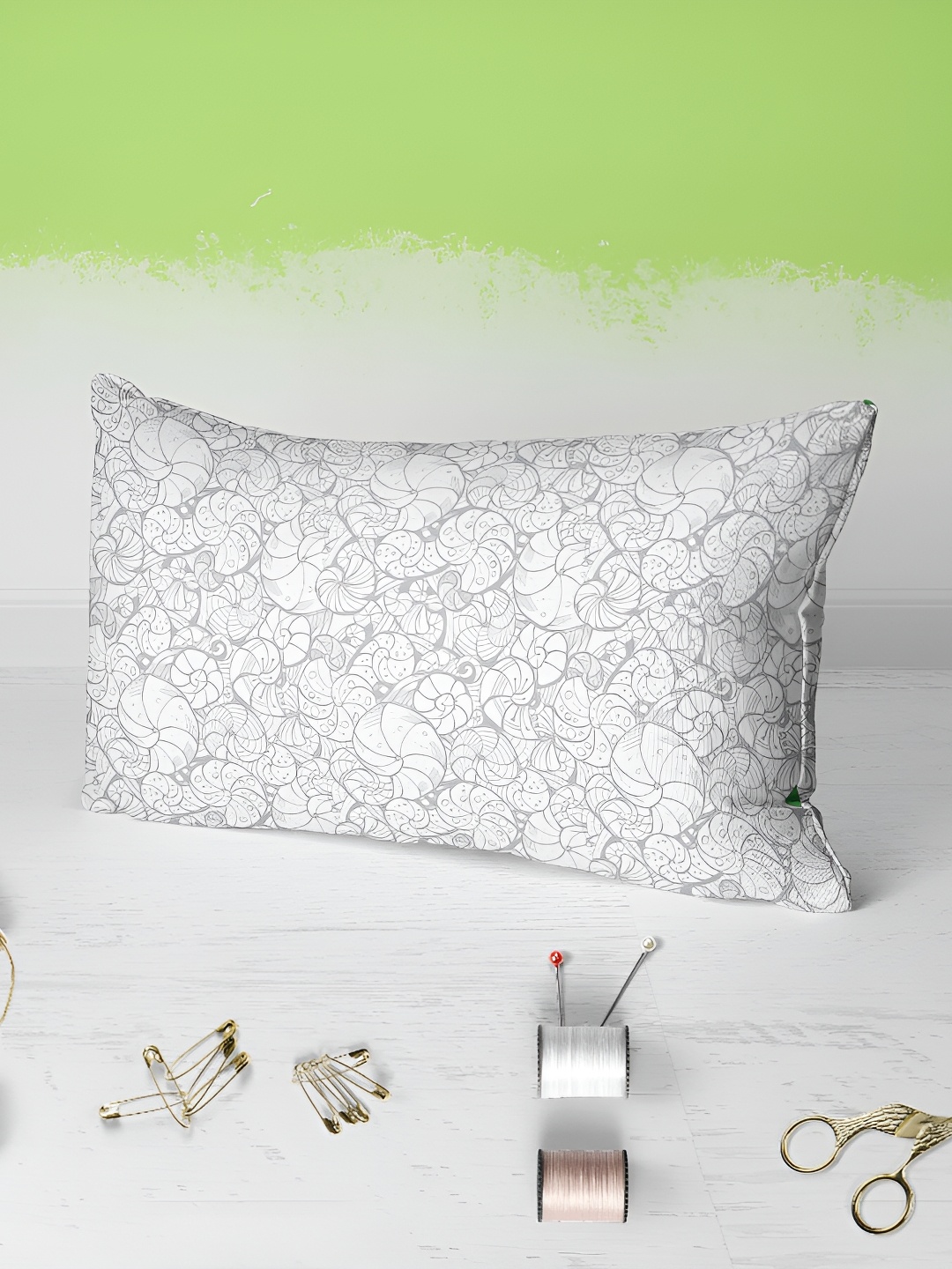 

ArtzFolio Grey 2 Pcs Rectangle Pillow Covers
