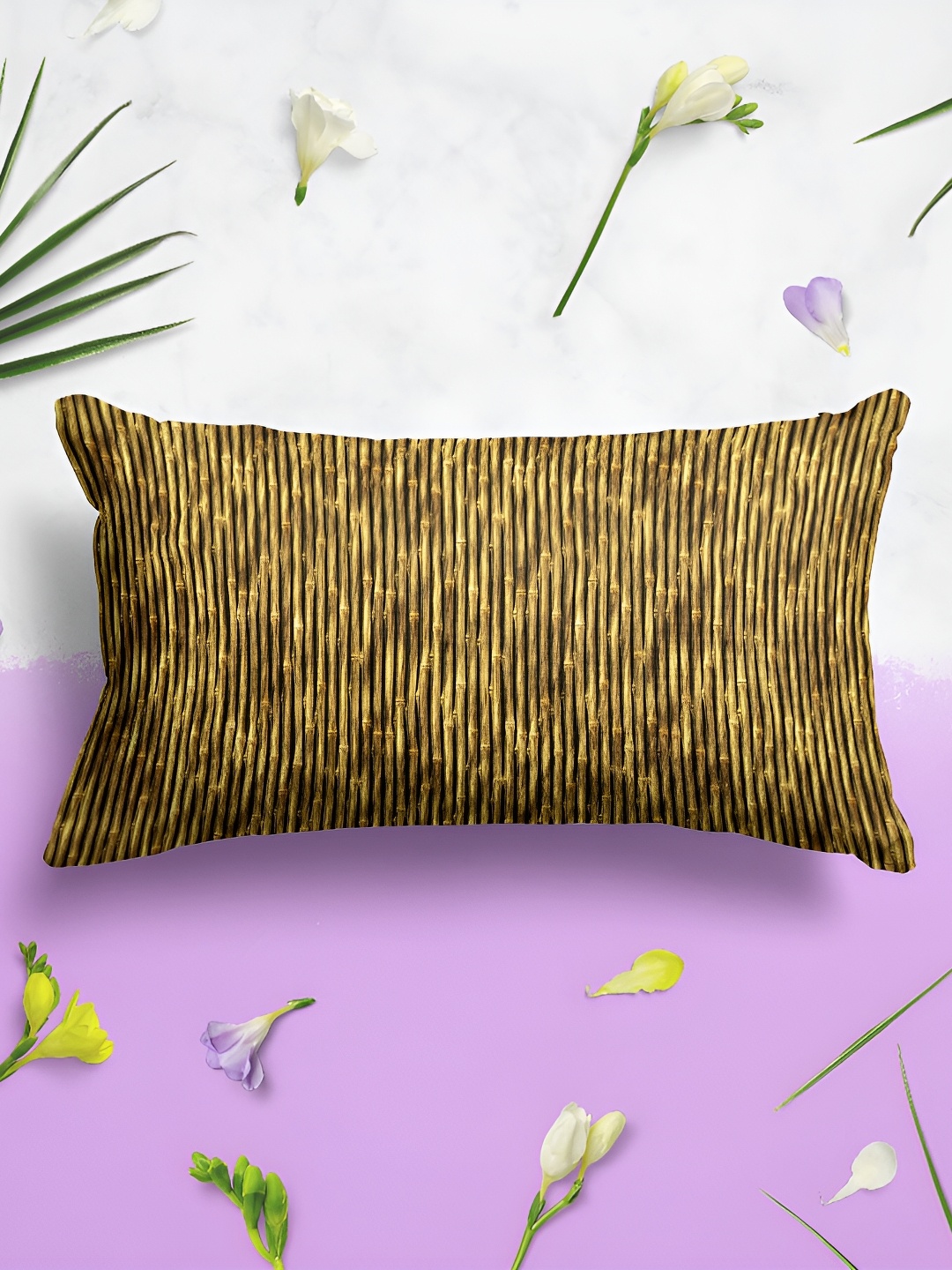 

ArtzFolio Brown 2 Pieces Printed Rectangle Pillow Covers